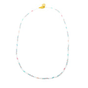 Pinks & Teals Wunderlust Bead Necklace..